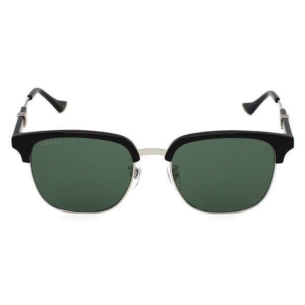 GUCCI サングラス グッチ GG1499SK-004 サングラス アジアンフィット シルバー グリーン メンズ レディース ユニセックス
