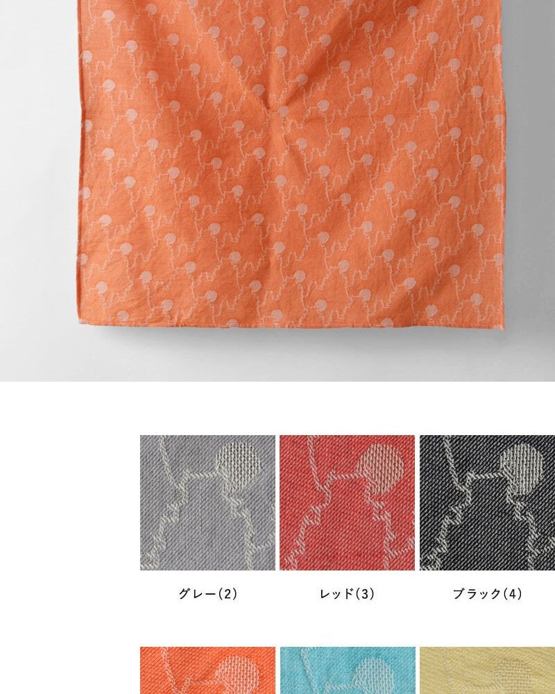 【niki* ニキ】播州織 oshiro バンダナ (624-051)レディース 正方形 大判 コットン 綿100 スカーフ ハンカチ ヘアアクセサリー リボン ターバン ランチバッグ 巾着 ナチュラル おしゃれ ギフト プレゼント 30代 40代 50代 60代 姫路城 伝統工芸 日本製