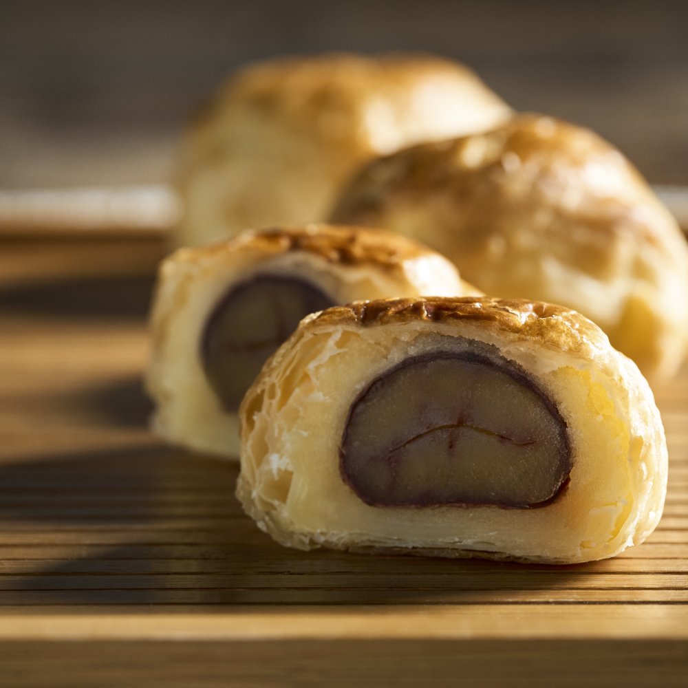 【送料無料】栗パイ 5個 ハロウィン 秋ギフト 秋の味覚 【お祝い・贈り物に！】 ギフト お供え プチギフト 内祝い 小分け お礼 誕生日 職場復帰 お土産 結婚内祝い 個包装 香典 挨拶 見舞い 法要 お祝い 丹波篠山 諏訪園 お菓子 和風 スイーツ 大粒 マロン パイ まんじゅう