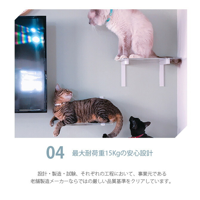 animacolle アニマコレ Catroad+  キャットステップ　ホワイト