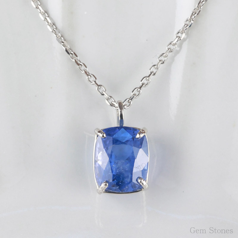 【完売致しました。】  非加熱 ブルーサファイア 1.61ct ネックレス ペンダント プラチナ Pt900 サファイアネックレス プラチナネックレス レディース 一粒ネックレス 9月 誕生石 サファイア ブルー プレゼント Drops