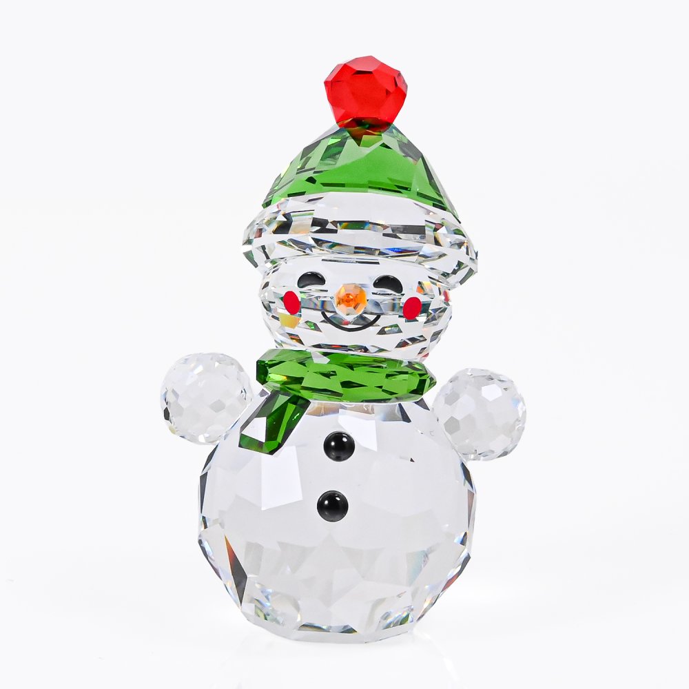 スワロフスキー SWAROVSKI フィギュリン Holiday Cheers ロッキングスノーマン クリスマス フィギュア 5735125 インテリア オブジェ 置物 母の日 即日発送【スペシャルラッピング660円(別売り)】 成人祝い