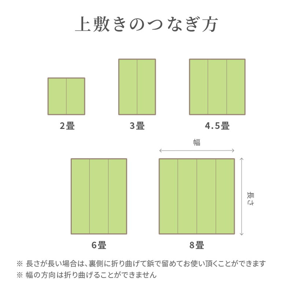 夏ラグ 夏用カーペット い草カーペット 若月 約191×286cm 本間 3畳 3帖 敷き詰め 柄上敷き 花ござ い草ラグ 和モダン 市松模様