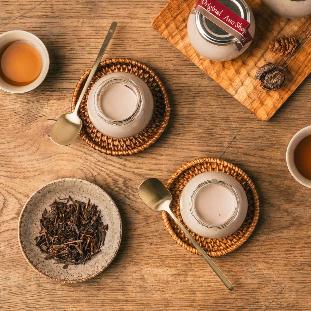 ～秦野産高梨茶園　茶葉使用～ ほうじ茶プリン (６個入)