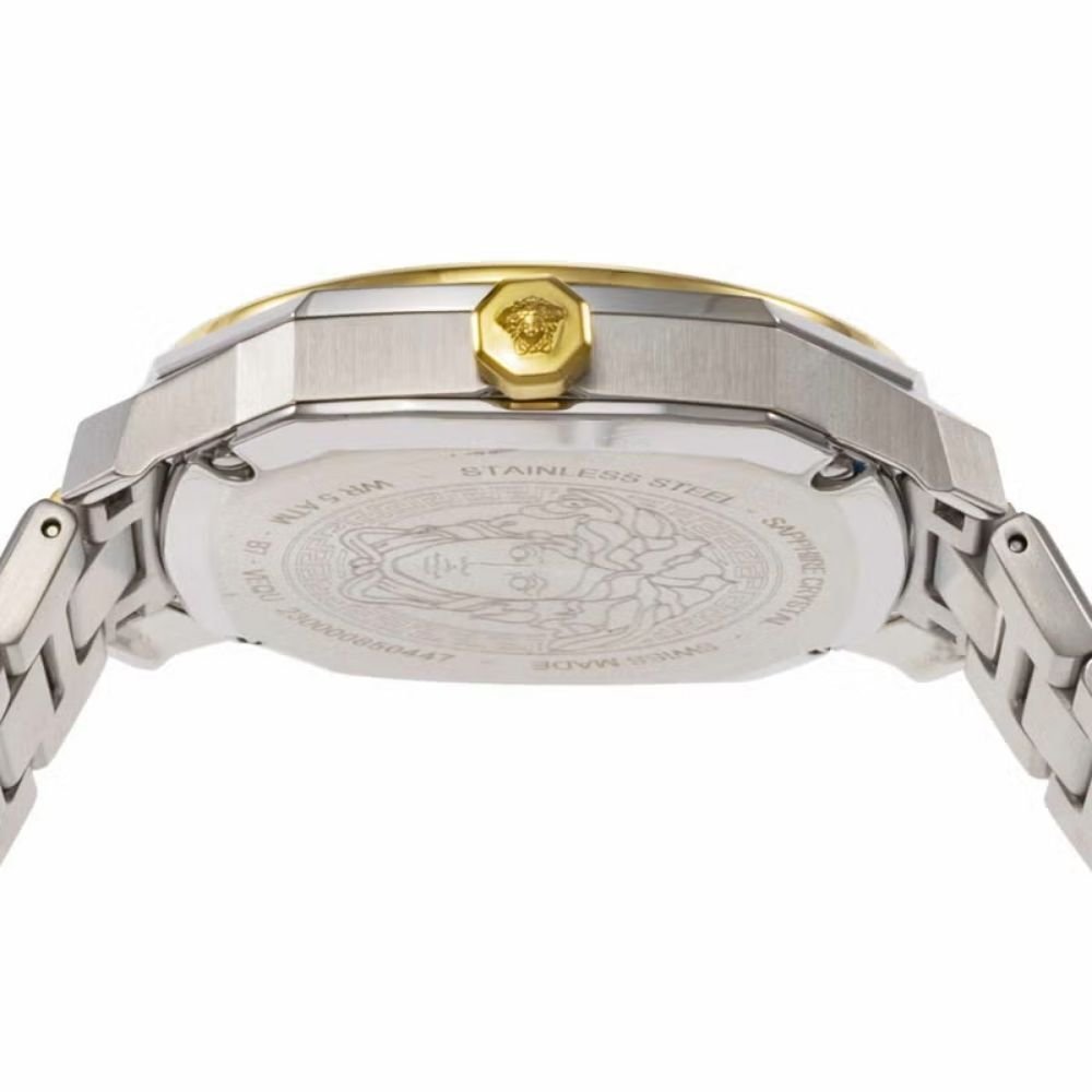 ヴェルサーチェ 腕時計 メンズ レディース シルバー ゴールド ブラック 38mm VERSACE DYLOS ディロス スイス製 ユニセックス メンズ腕時計 高級 ブランド おしゃれ プレゼント ギフト 成人 卒業 入学