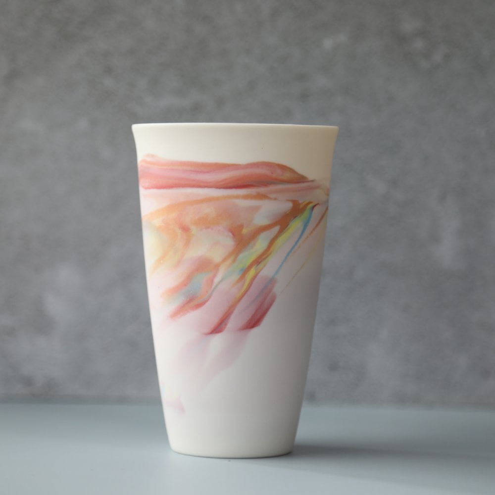 【手に馴染むうすはりグラス　セット　marble　300ml　北川和喜】　酒器 和食器 薄い ドリンクグラス 家飲み グッズ タンブラー おしゃれ ビアグラス ビール ギフト プレゼント 結婚祝い 引き出物 お祝い 内祝い 日本製 定番 人気