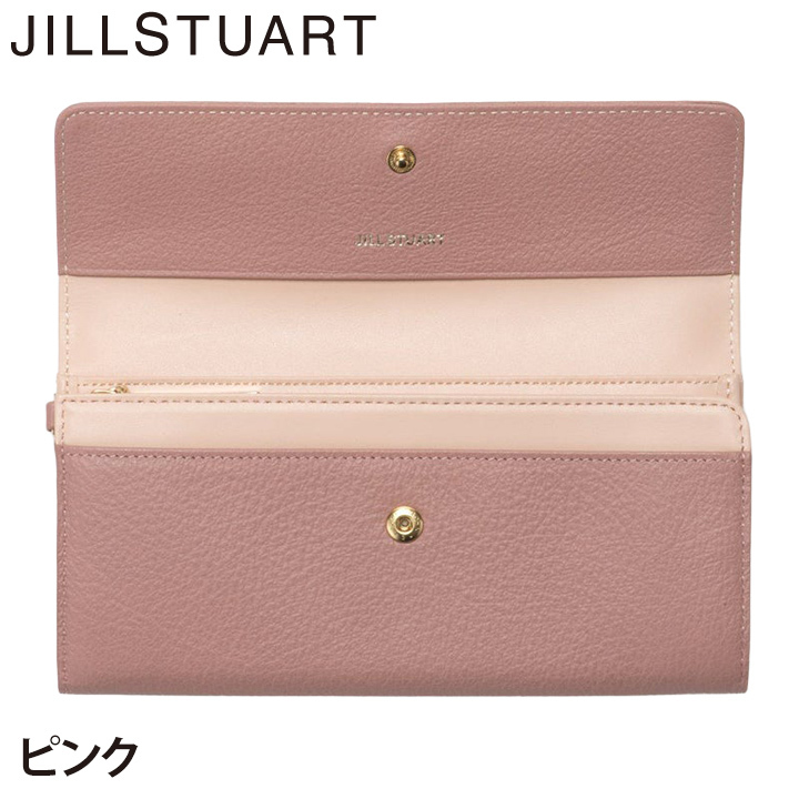 ジル スチュアート 財布 長財布 レディース 牛革 ミスティ かぶせ リボン 薄型 ギフト JILL STUART