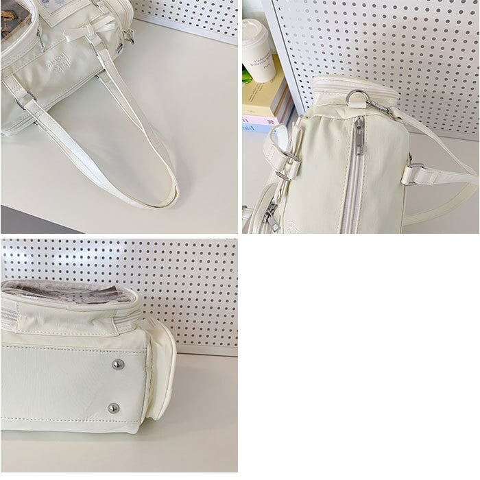 ぬいぐるみ バッグ 推し活 通販 ミニボストンバッグ レディース ミニボストンバック 痛バッグ 痛バ ショルダーバッグ クリアポケット 斜め掛け 痛バック 肩掛けカバン ショルダーバック 肩掛けバッグ かわいい 女の子 推しバッグ レディースバッグ