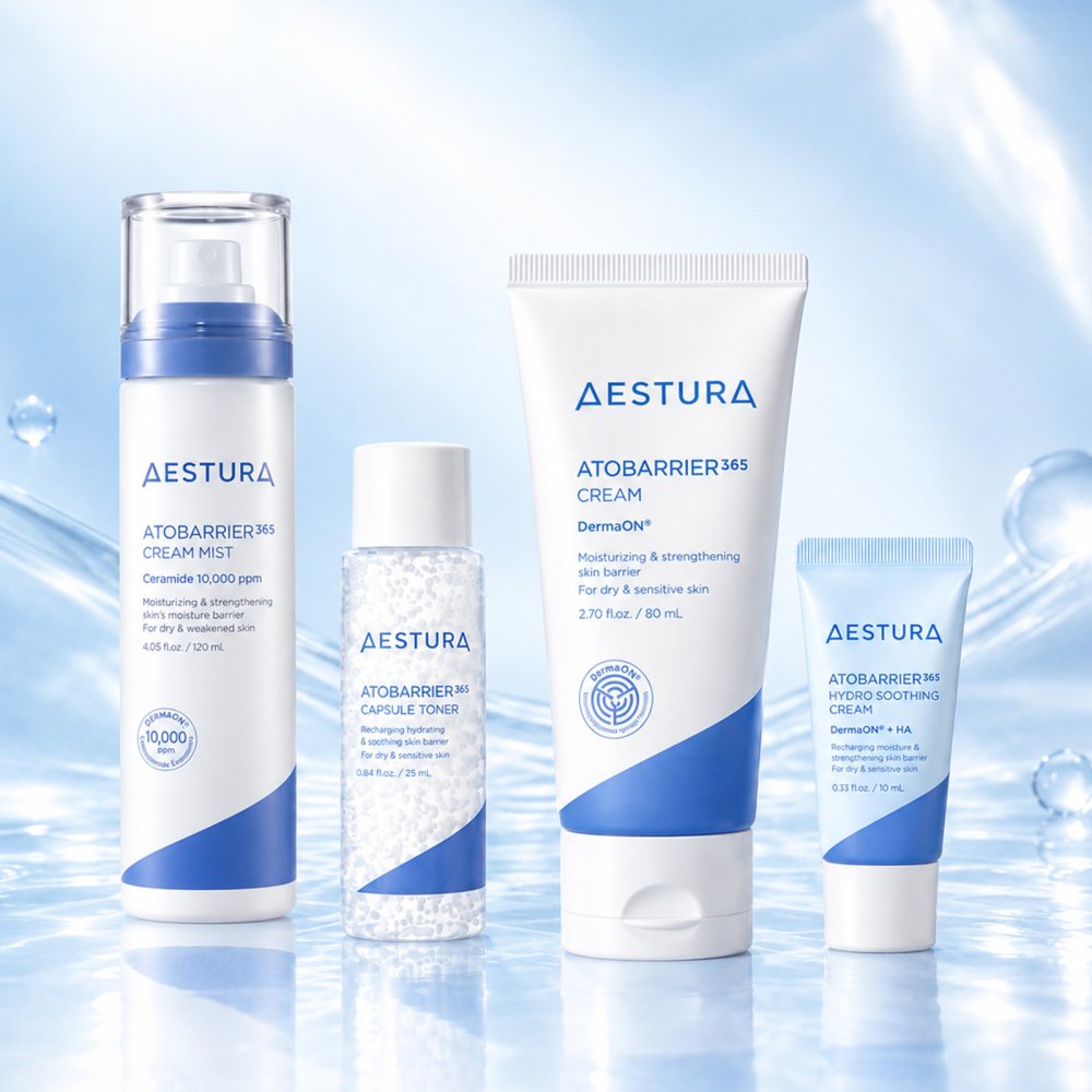 【ラッピング無料】AESTURA エストラ アトバリア365 クリームセット 80ml クリームミスト 120ml 選べる2種類 韓国 コスメ セラミド 保湿 スキンケア ギフト プレゼント