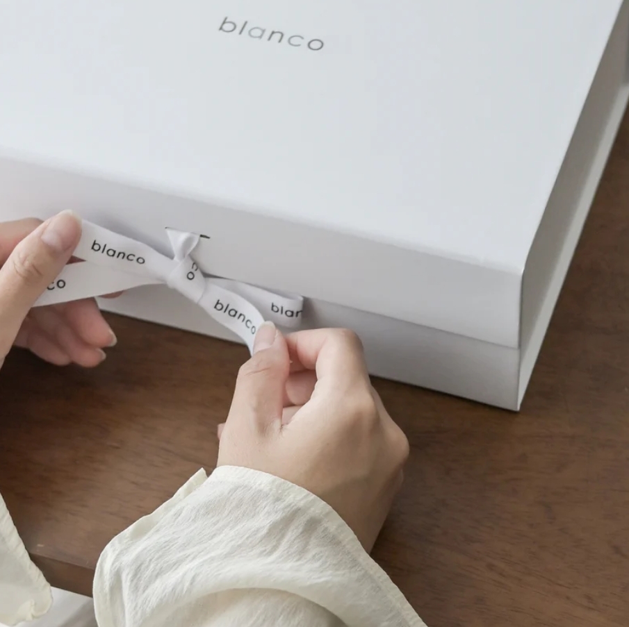blanco ブランコ blanket gift ベビーギフトセット 出産祝い ベビー ニットブランケット おくるみ