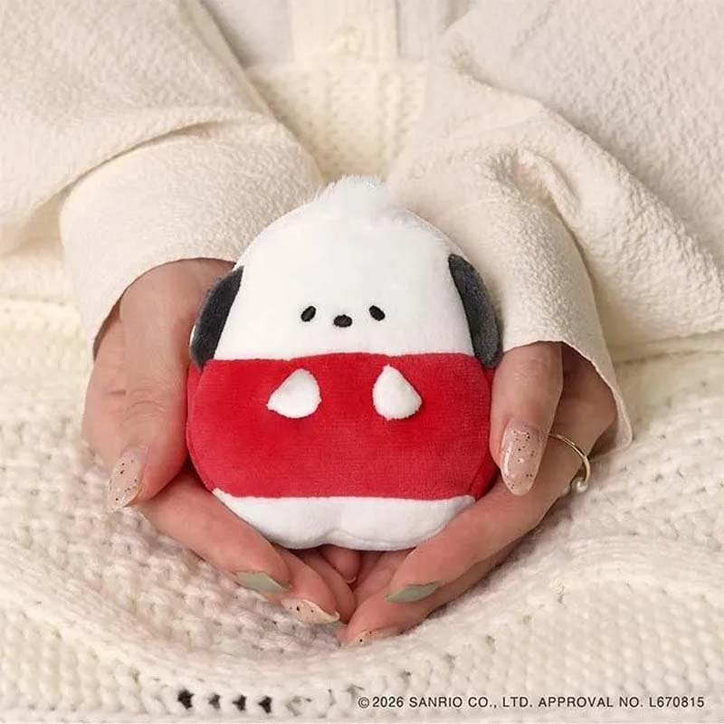 PUKUMARU チャームポーチ ぷくまる サンリオ ミニポーチ バッグチャーム 小物入れ キーホルダー マスコットポーチ シナモロール クロミ ハローキティ ポムポムプリン マイメロディ ポチャッコ ハンギョドン ウサハナ キャラクター かわいい 高校生 鍵