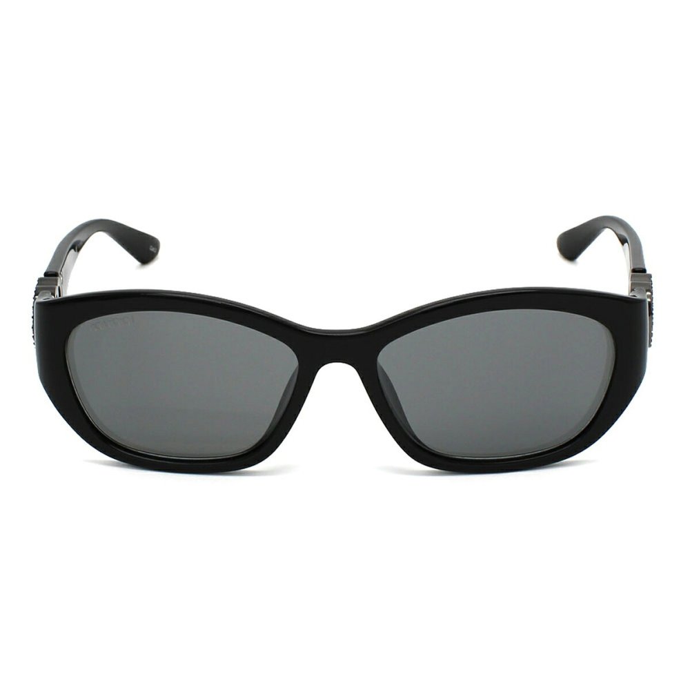 グッチ GUCCI サングラス アジアンフィット アイウェア UVカット スクエア GG1826SK-004 メンズ レディース ユニセックス ブラック+グレー 国内正規品