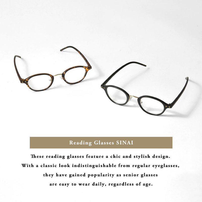 【RESA レサ】ブルーライト 紫外線カット 老眼鏡 リーディンググラス シニアグラス SINAI  (RS-15)ボストン レディース おしゃれ 男性用 女性用 度数 PCメガネ スマホメガネ 60代 50代 40代 1.0 1.5 2.0 2.5 母の日 父の日 敬老の日