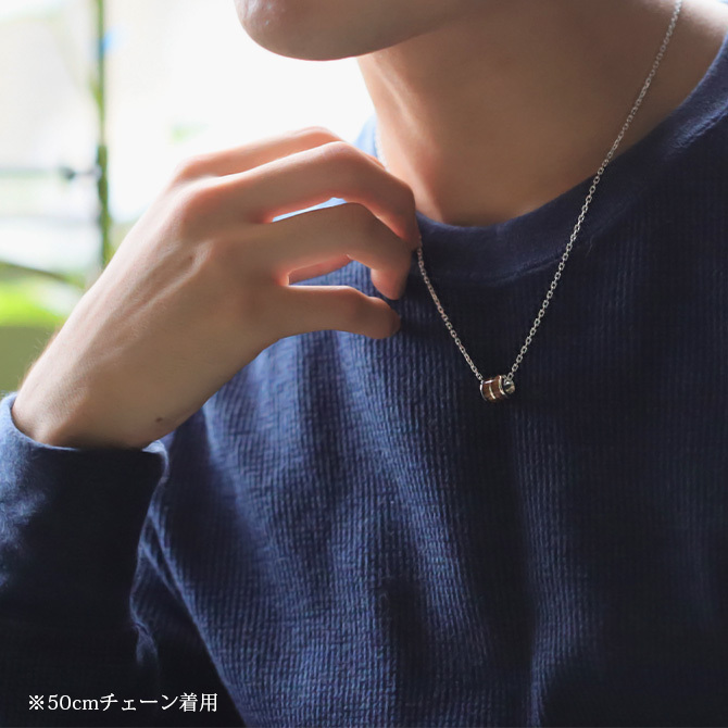 ハワイアンジュエリー コアウッド ペアペンダントトップ 2個セット バレル シルバーライン Lサイズ ロジウムコーティング シルバー925 ネックレス チェーン別売 ペンダントヘッド カップル 夫婦 プレゼント ハロウィン 【品番：SWP1006P】