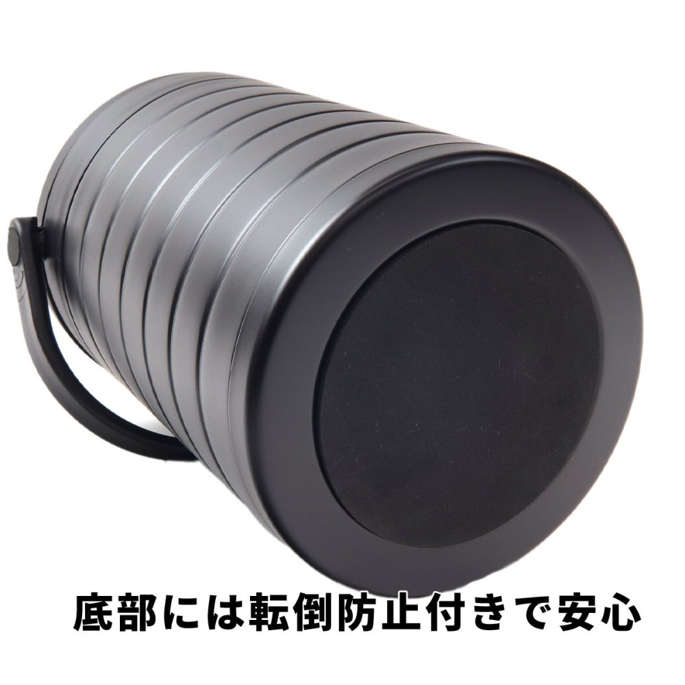 ワークマン WORKMAN　真空ハイブリッドコンテナ ブラック FCD22 500ml ×4本 保冷 保温 キャンプ アウトドア ソロキャンプ 部活 名入れ対応商品 2026