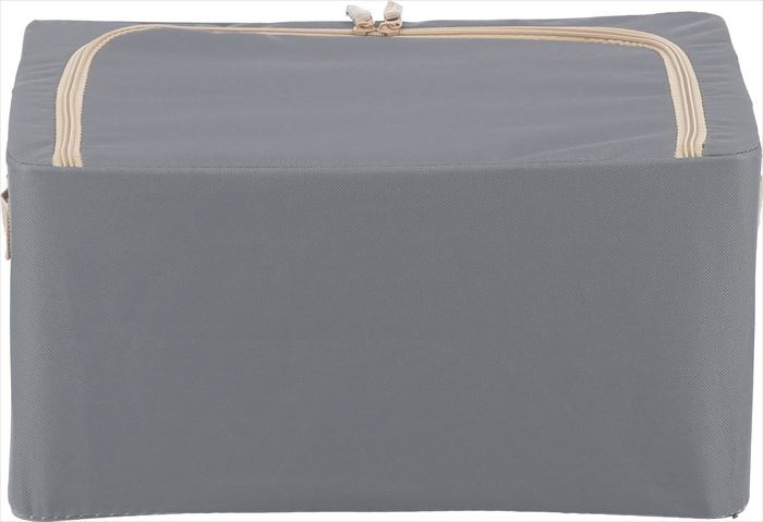収納ボックス フタ付き 布 前開き 通販 窓付＆積み重ね収納ボックス 22L 衣類収納ボックス 収納ケース 窓付き収納ボックス 折りたたみ ファスナー ふた付き 蓋つき 収納 ボックス 奥行29cm 高さ20cm 収納用品 押入れ収納 収納家具 インテリア
