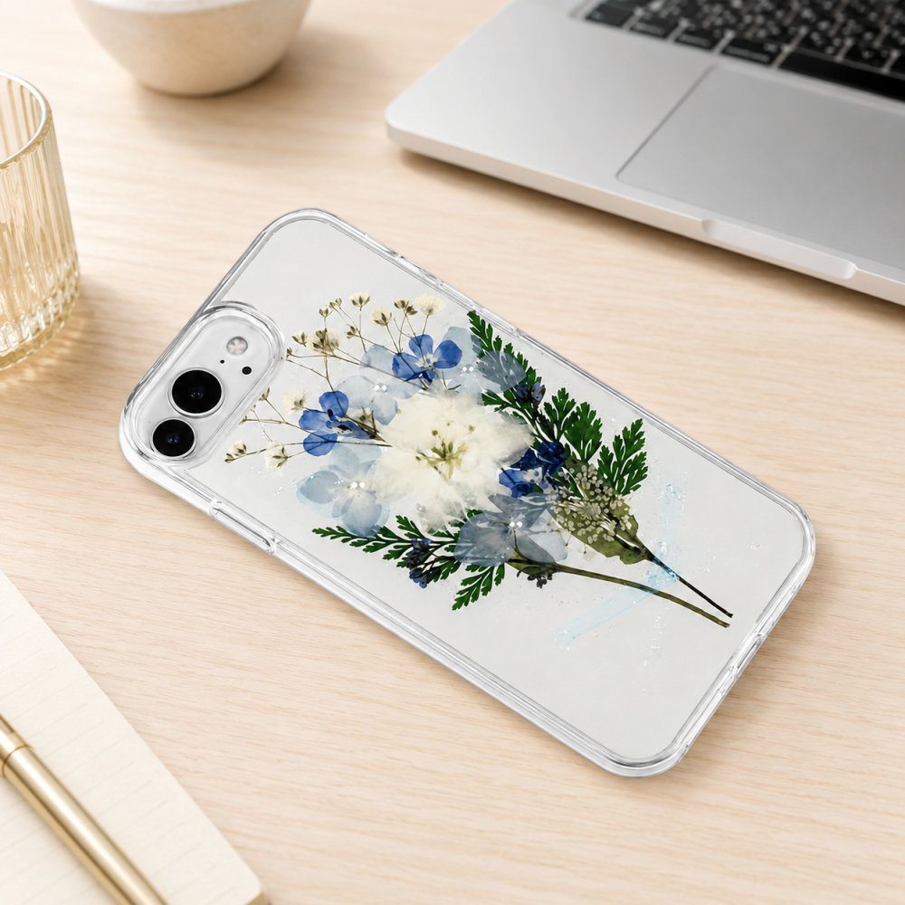 【ほぼ全機種対応スマホケース❁】押し花スマホケース NO.636（着日指定不可） 押し花＆レジン iPhone/Xperia/AQUOS/Galaxy他