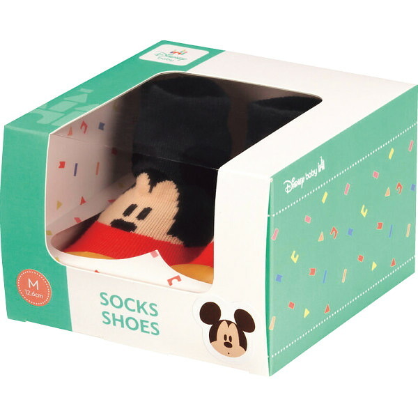 ディズニー ディズニー ソックスシューズ [26-0270-122] ＢＳＳＨＬ３Ｇミッキーマウス プレミアムギフト 贈り物 お祝い 綿・ＴＰＥ 内祝い 出産内祝い 結婚内祝い 快気祝い 新築祝い お返し 贈り物 プレゼント ギフト