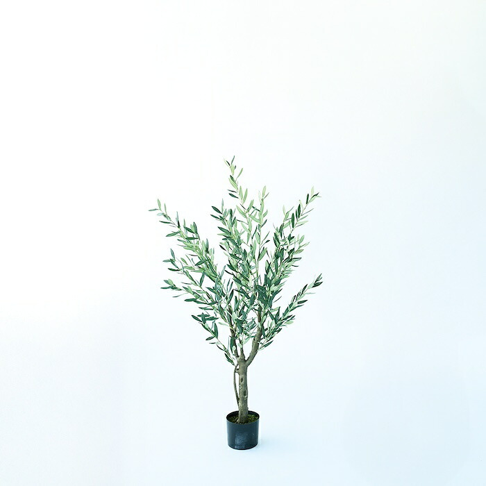 観葉植物 造花 オリーブ BROWN 全高約150cm 大型 フェイクグリーン 本物そっくり おしゃれ インテリア 人工観葉植物 アーティフィシャルグリーン オフィス 店舗 ホテル 開店祝い 室内 オリーブの木 フェイク