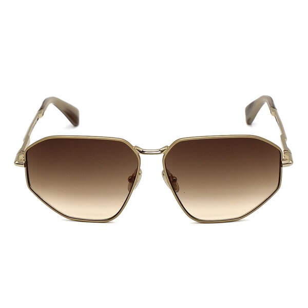 マックスマーラ サングラス MAX MARA MM0143/S 32F 59 サングラス ノーズパッド MM0143-32F-59 ゴールド ブラウングラデーション ユニセックス