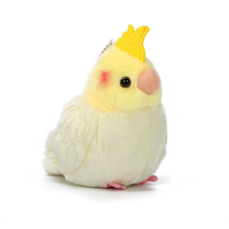 オカメインコ インコ ぬいぐるみ リアル 動物 アニマル ふわふわ かわいい 置物 インテリア 子供 おもちゃ ごっこ遊び 誕生日 プレゼント ギフト 癒し