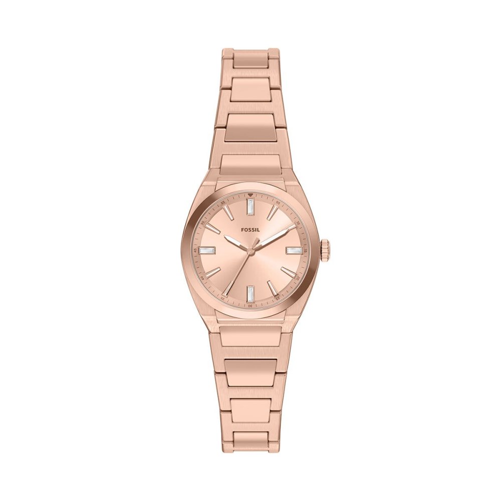 フォッシル FOSSIL 腕時計 レディース EVERETT アナログ ローズゴールドトーン ステンレススチールウォッチ ES5491【2026 新作】