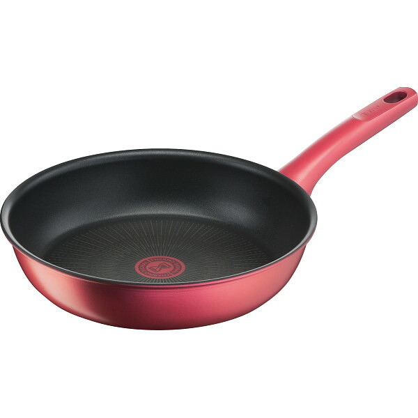 【直送】ティファール T-fal IHルージュ アンリミテッド フライパン 26cm [26-0282-040] G26205 IH対応 フランス製 こびりつきにくい 耐久性 2倍長持ち 長持ち 熱伝導 お知らせマーク 調理器具 キッチン用品 新生活 引越し お祝い ギフト