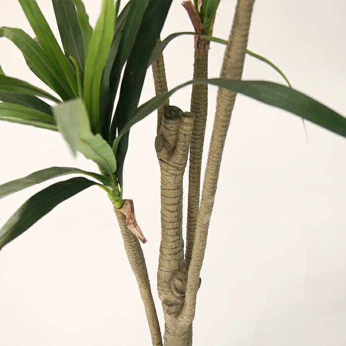 観葉植物 造花 ユッカ BROWN 全高約160cm 大型 フェイクグリーン 本物そっくり おしゃれ インテリア 人工観葉植物 アーティフィシャルグリーン オフィス 店舗 ホテル 開店祝い 室内 青年の木 エレファンティペス フェイク