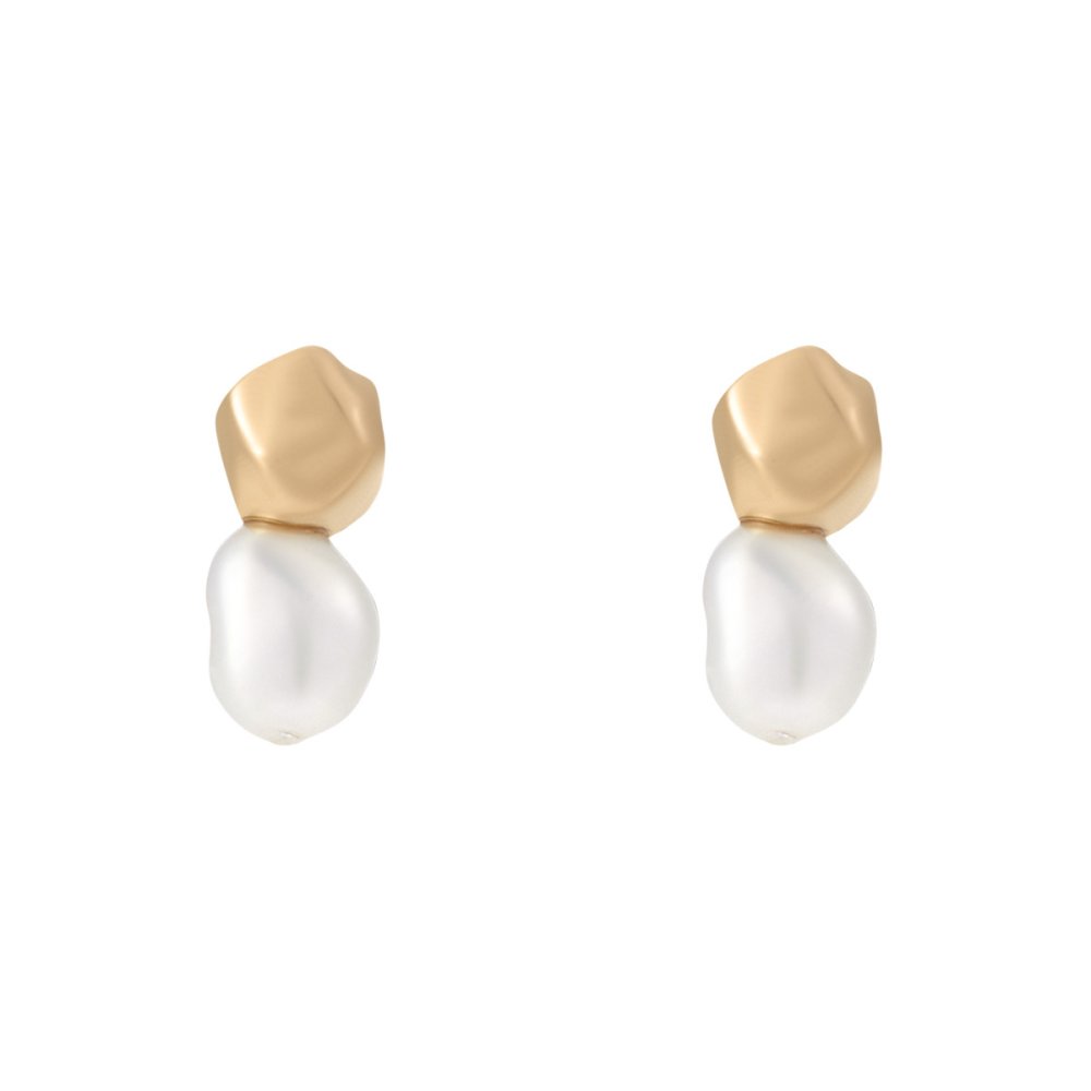 スカーゲン SKAGEN Agnethe Pearl アクセサリー ピアス ゴールドトーン レディース SKJ1881710