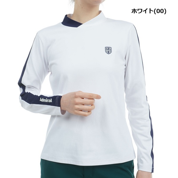 アドミラル ゴルフ レディース ストレッチロングスリーブ モックネックシャツ ADMIRAL GOLF ADLA456 秋冬モデル お誕生日祝い お祝い 記念品 30代 40代 50代 60代 母の日 お母さん 還暦祝い 敬老の日 彼女 人気プレゼント プレゼント