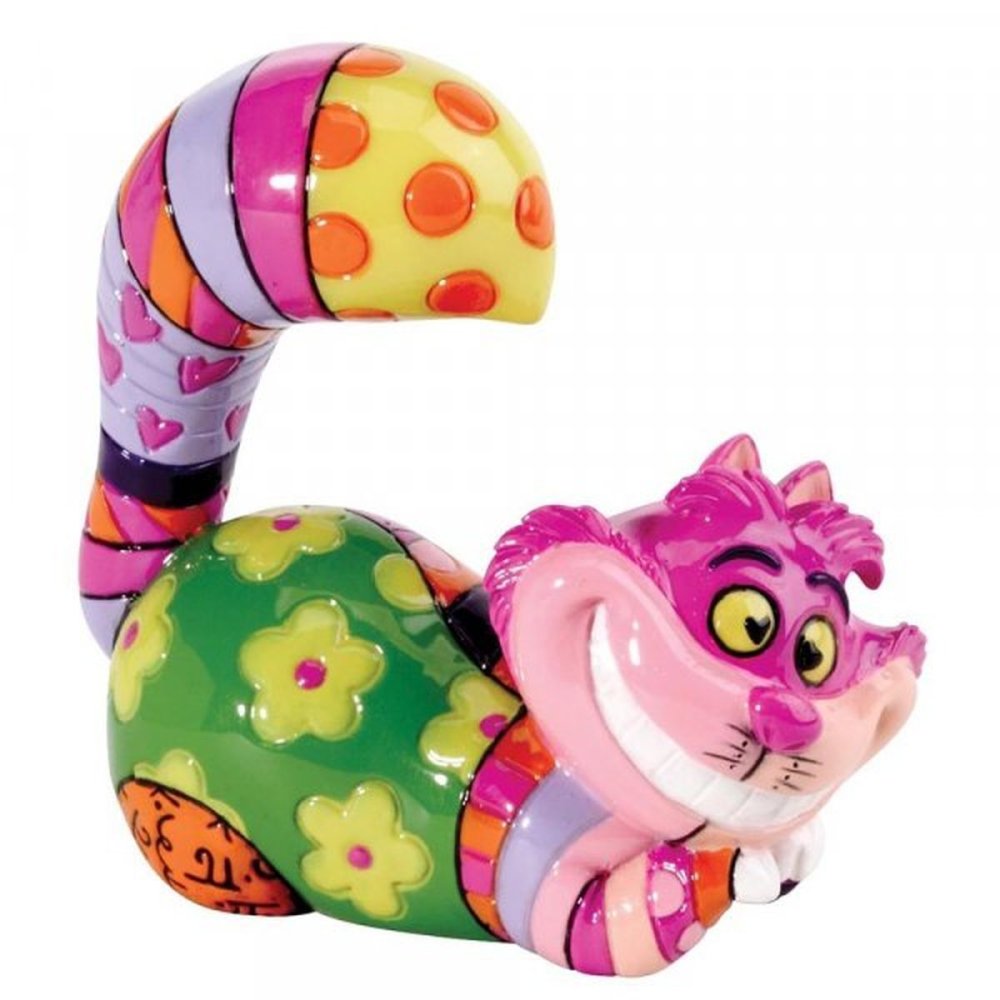 チェシャ猫 ミニ Romero Britto 7cm | ロメロ・ブリット デザイン アート 正規輸入品