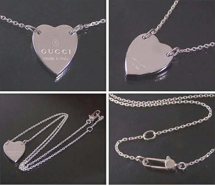グッチ ネックレス GUCCI Gロゴ ハートネックレス スターリングシルバー925(純銀) ロゴ刻印 ハートペンダント 223512 J8400 8106 アクセサリー グッチネックレス グッチペンダント ジュエリー アクセサリー 誕生日 お中元 結婚祝い 結婚式 彼氏 息子 夫 男性 彼女 妻 女性 アクセサリー バレンタイン 高級 ホワイトデー 父の日 母の日 即日発送