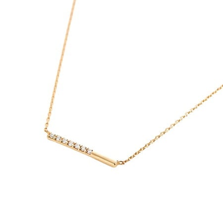 【無料ラッピング】  ヨンドシー 4℃【Aqua Gold Collection】K18 4℃アクアゴールド ネックレス ダイヤモンド レディース ブランド 正規品 新品 ギフト プレゼント 人気 おすすめ 誕生日 記念日 クリスマス 送料無料