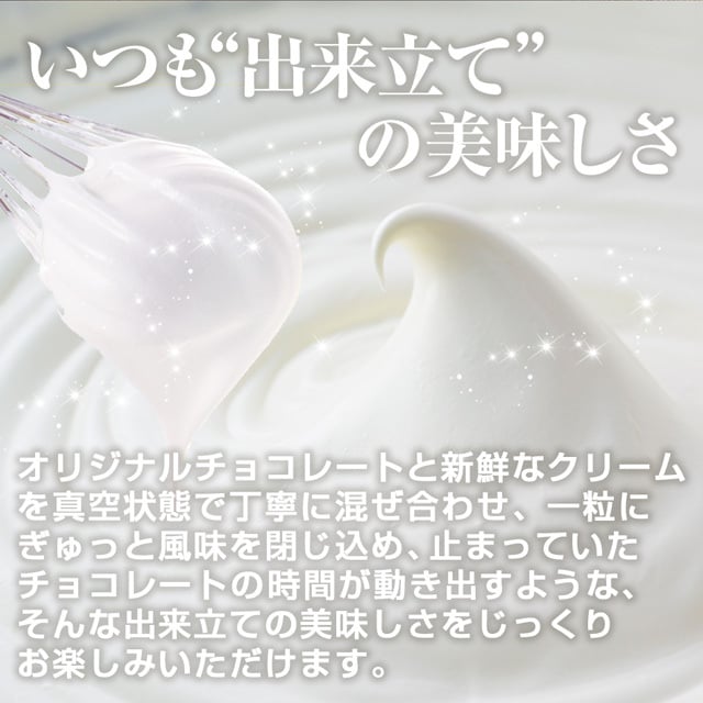 神戸フランツ 神戸魔法の生チョコレート・プレーン 【手提げ袋付】 スイーツ 洋菓子 チョコレート チョコ プレゼント ギフト 贈り物 手土産 誕生日 敬老の日