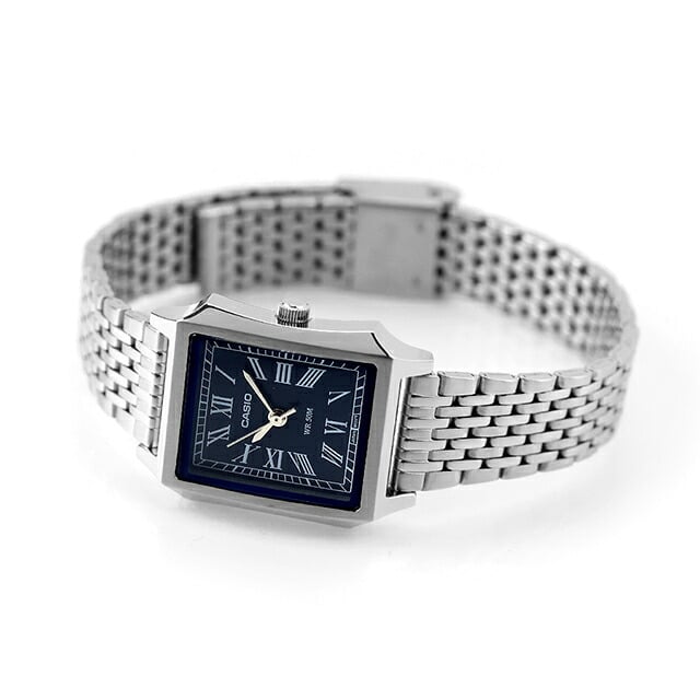 カシオ チープカシオ CASIO スタンダード クォーツ 電池式 LTP-B190D-2BV 海外モデル レディース チプカシ 腕時計 ブランド アナログ ネイビー