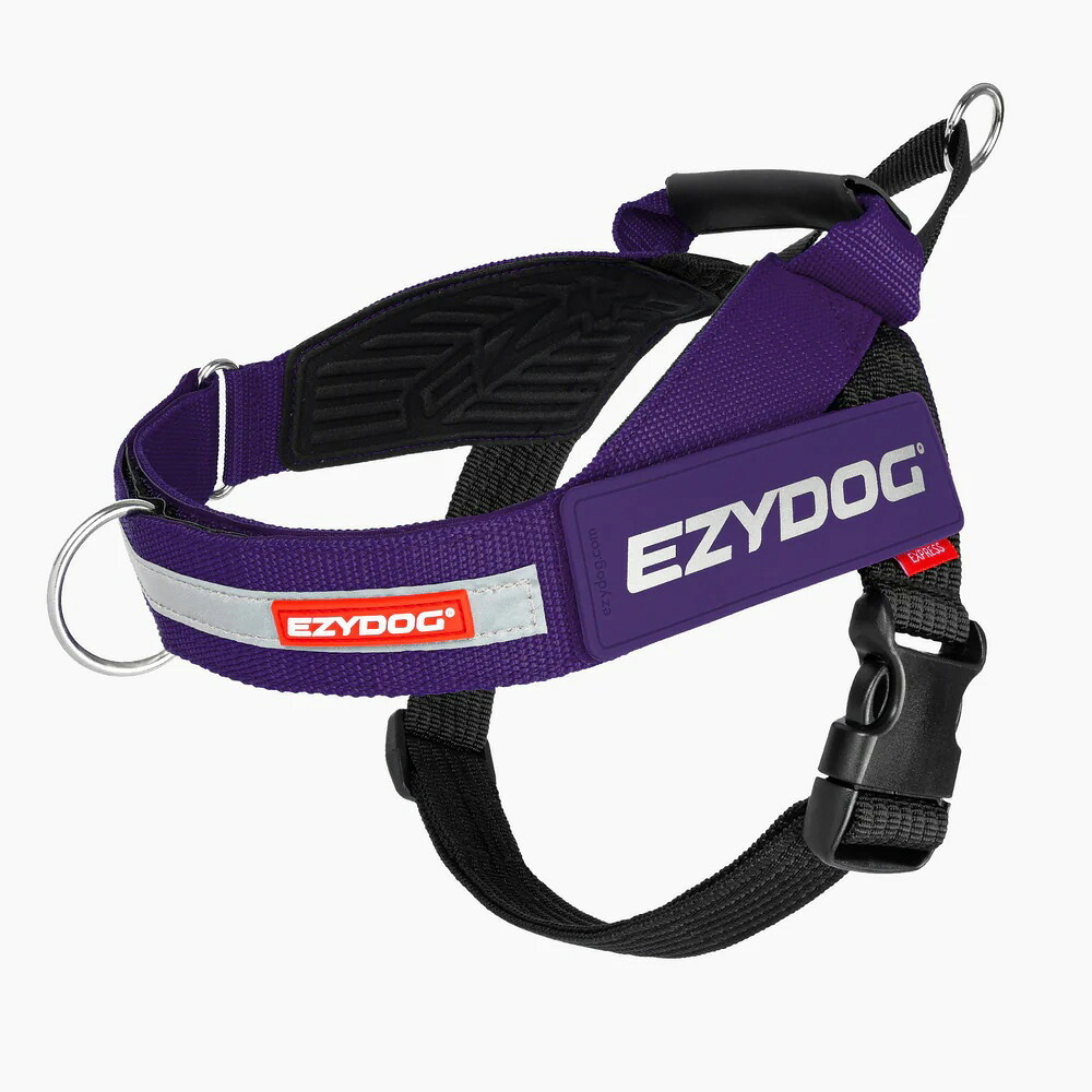 EZYDOG イージードッグ 胴輪 エクスプレスハーネス S パープル