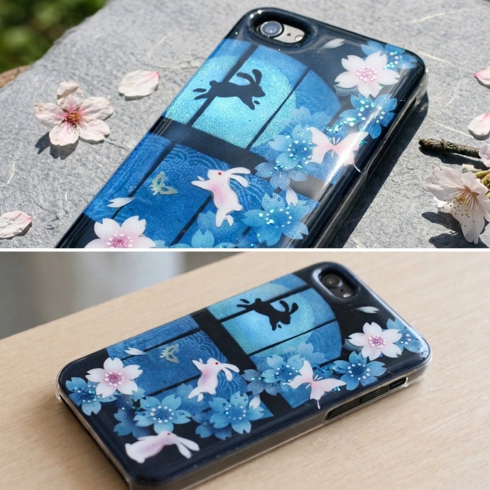 【全機種対応】スマホケース『江』名入れ 送料無料 和柄 和風 桜 職人 伝統工芸 ハンドメイド ハードケース 手帳型 iPhone 17 Xperia AQUOS Android 各機種対応