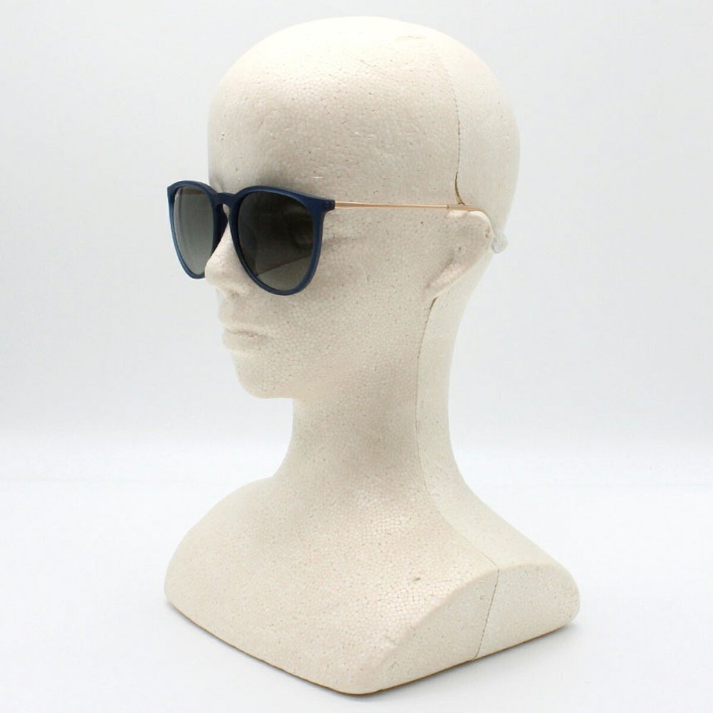 レイバン Ray-Ban サングラス エリカ ローブリッジフィット UVカット アイウェア ボストン ウェリントン 0RB4171F 681311 57 メンズ レディース ユニセックス ラバーブルー+グレーグラデーション 海外正規品