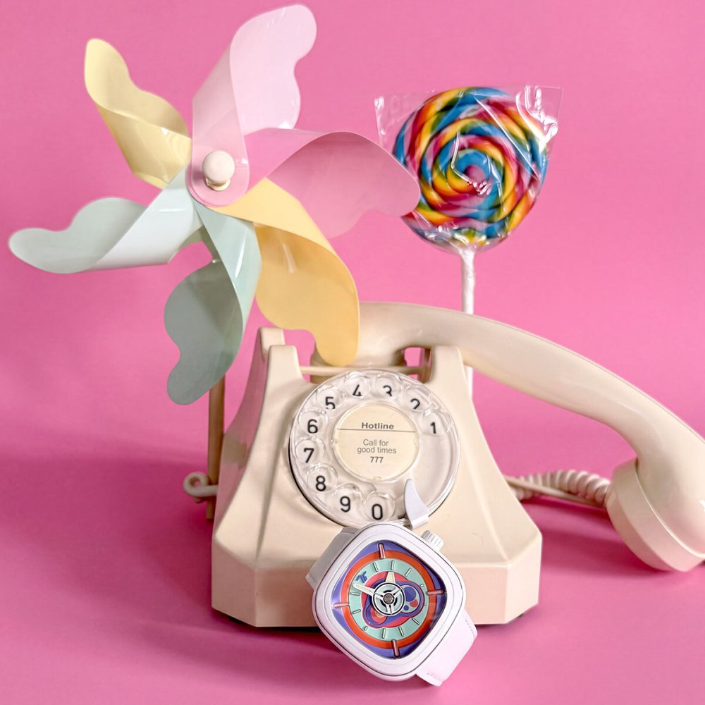 セブンフライデー SEVENFRIDAY P1C/06　Bubble Gum 腕時計 メンズ 自動巻き【2026 新作】