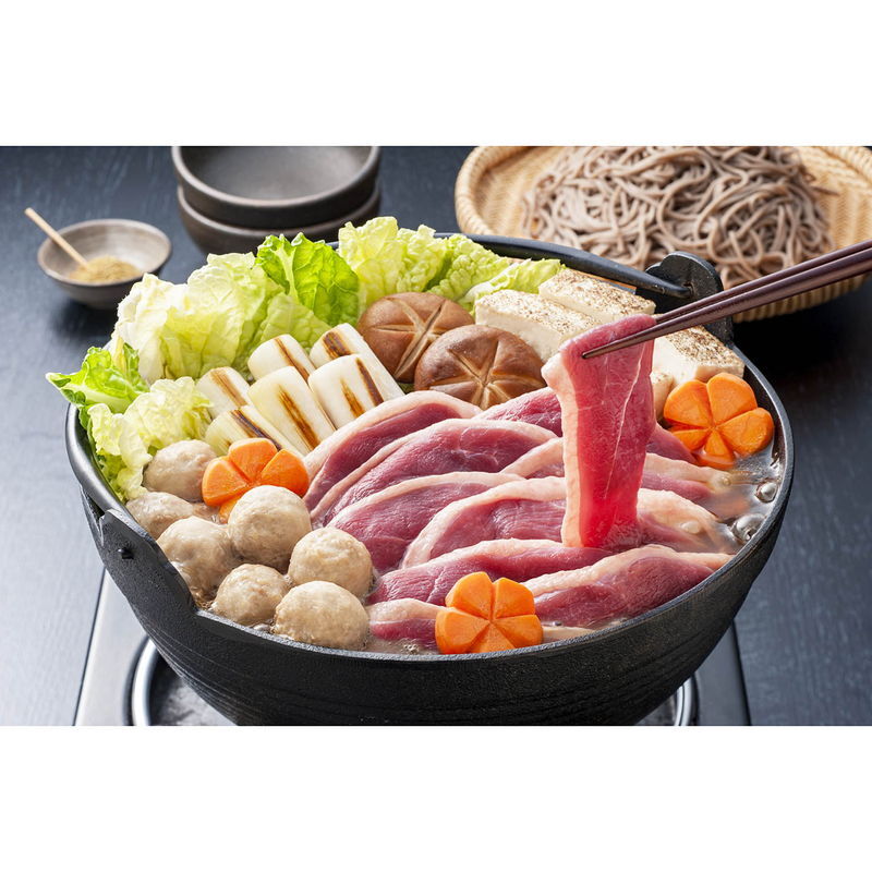 京都糸源 鴨鍋 (KF-INQ) [お中元][お歳暮] ※送料無料(北海道・沖縄・離島への配送不可)