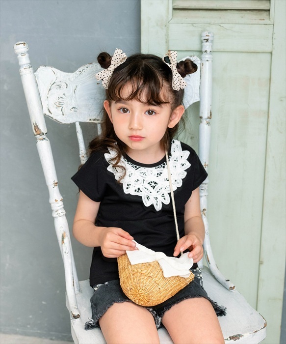 ヘアクリップ リボン かわいい 通販 Rora ドッティ 2個セット ヘアアクセサリー 髪飾り キッズ 子ども こども 女の子 ママ 姉妹 お揃い フォーマル カジュアル 卒園式 入学式 発表会 結婚式 可愛い おしゃれ 上品 キッズファッション
