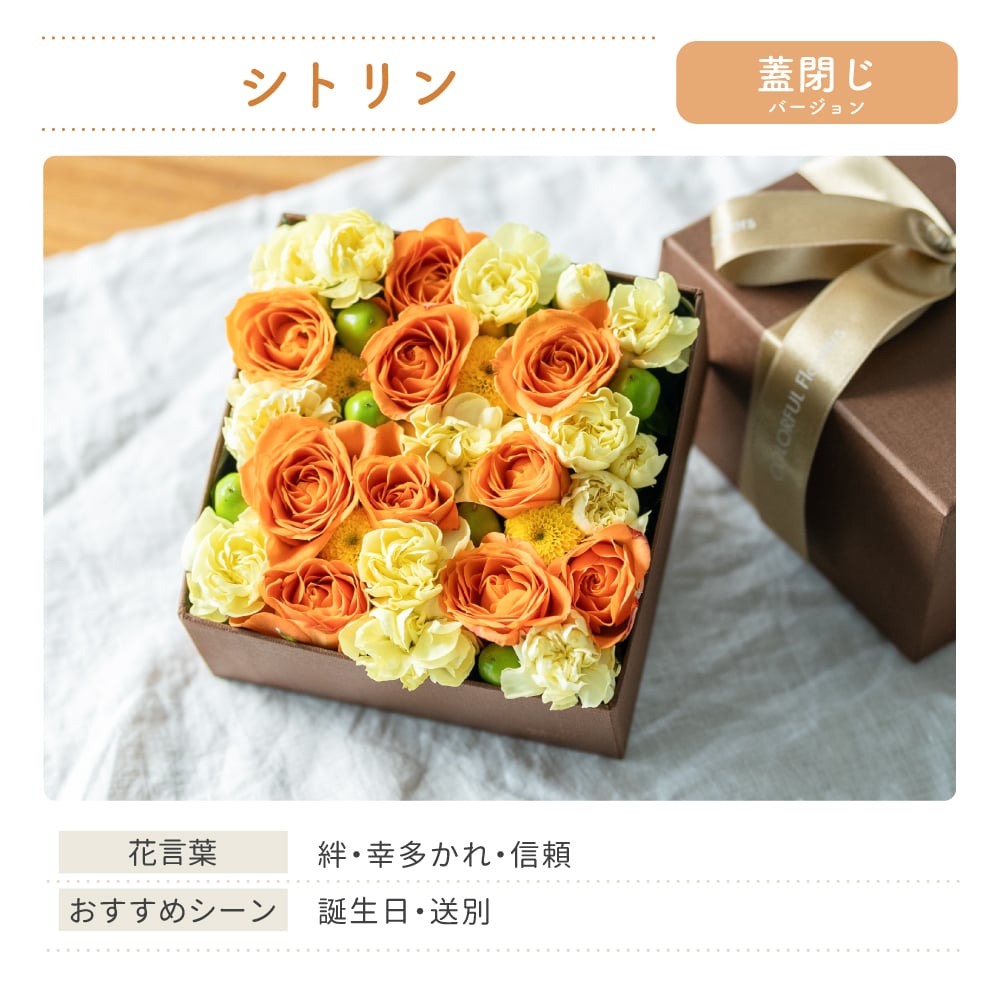<季節のお花おまかせ>フラワーギフトボックスアレンジメント　リボン付き　 そのまま飾れる 生花 花市場から直送  父の日 お祝い お誕生日 結婚祝い フラワーボックス バラ カーネーション かわいい おしゃれ 女性 ギフト プレゼント 即日発送 手提げ付き  メッセージカード無料