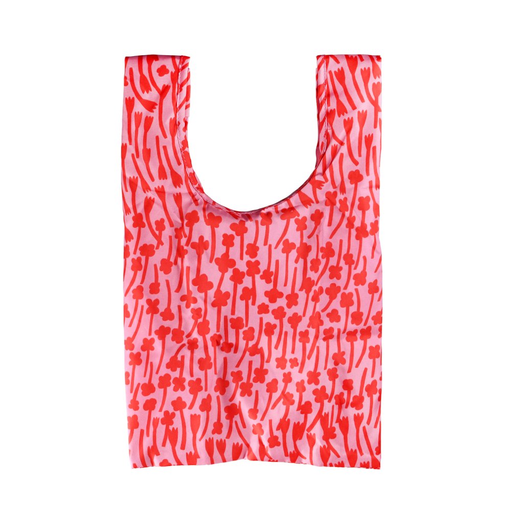 マリメッコ marimekko ミニエコバッグ 買い物袋 ミニスマートバッグ 2026冬新作 Tuulahdus トゥーラフドゥス ローズ レッド 96127 096127 330 北欧雑貨 北欧デザイン 送別会 誕生日 お中元 結婚祝い 結婚式 高級 父の日 母の日 ホワイトデー【スペシャルラッピング660円(別売り)】 ネコポス