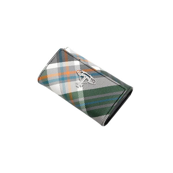 ヴィヴィアンウエストウッド VIVIENNE WESTWOOD キーケース 51020001-s0012-derby-tartan-green O102 DERBY TARTAN GREEN タータン グリーン