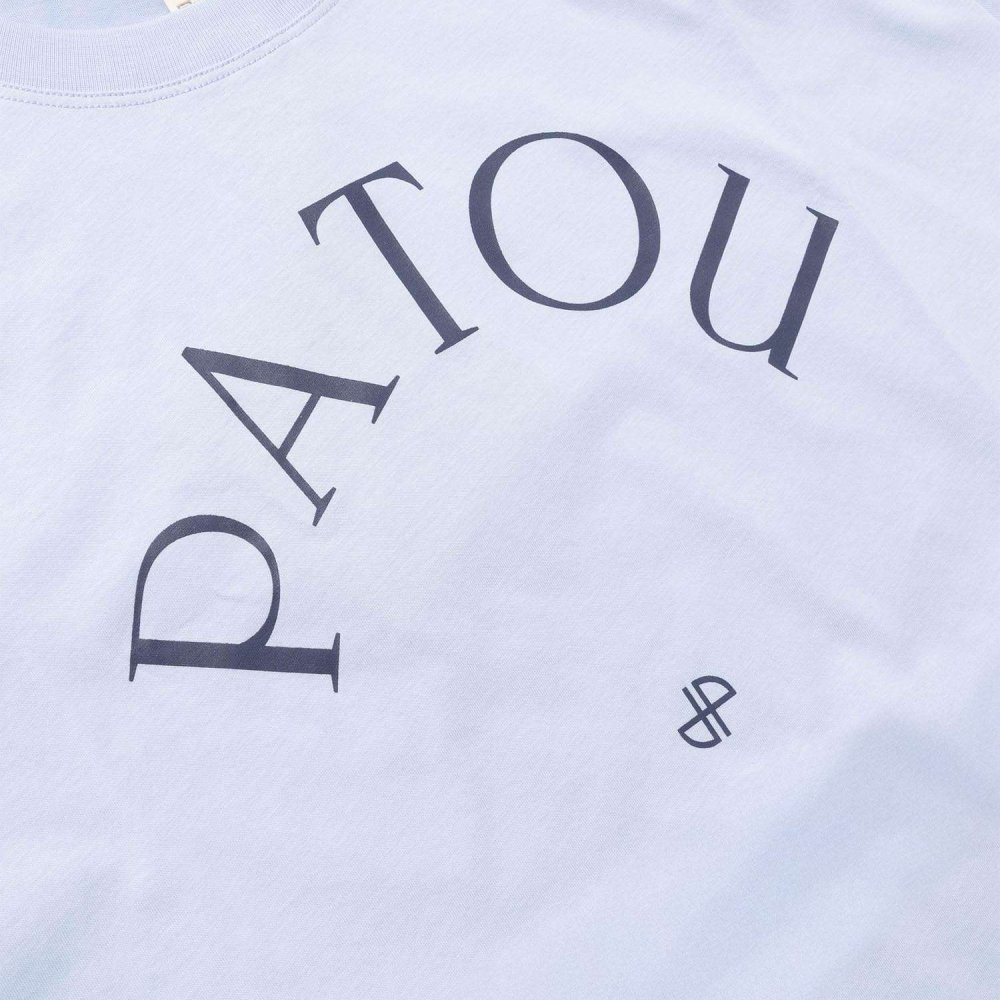 パトゥ PATOU JP TSHIRT オーガニックコットン ロゴ モノグラム Tシャツ JE1369999 半袖 レディース トップス