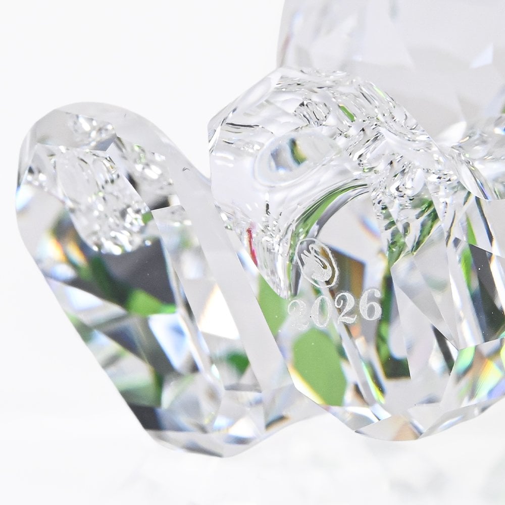 スワロフスキー SWAROVSKI クリスタルフィギュア Krisベア ホリデイ Holiday 5732107 インテリア オブジェ 置物 クリスマス 母の日 即日発送【スペシャルラッピング660円(別売り)】 成人祝い