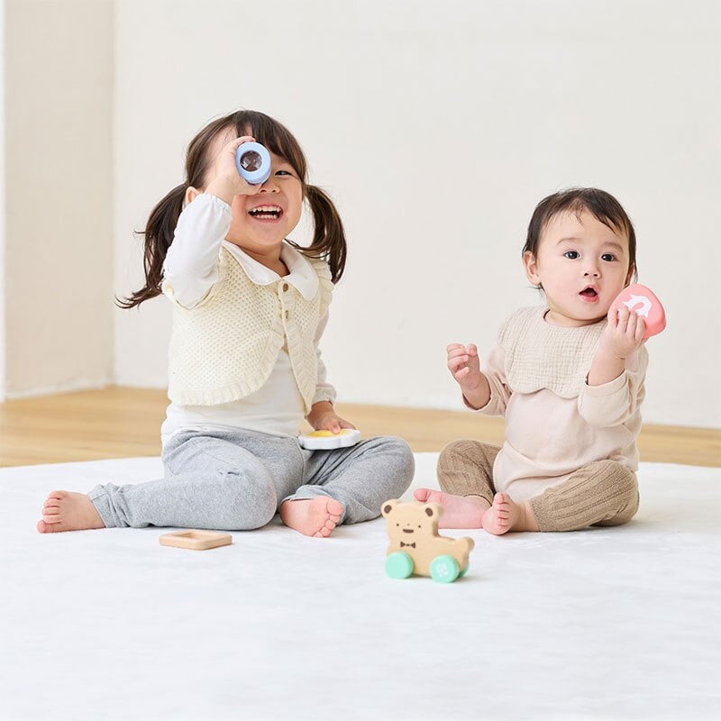 はじめてのおもちゃ ベビーギフトセット  | 出産祝い 誕生日プレゼント 0歳 女の子 男の子 誕生日 プレゼント おもちゃ 木のおもちゃ 木製玩具  ままごとセット  WOODYPUDDY ウッディプッディ