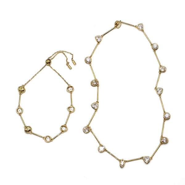 SWAROVSKI スワロフスキー ネックレス ブレスレット 5705481 Imber アクセサリー ゴールド