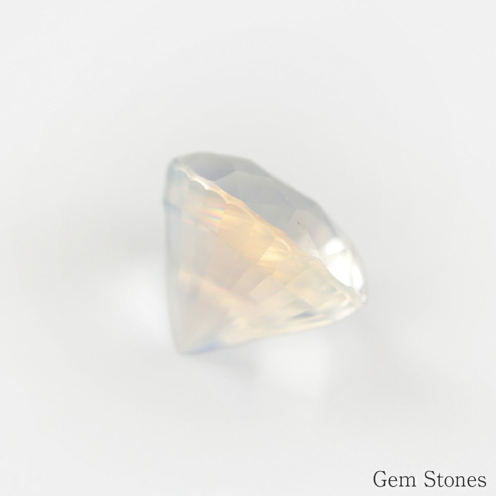 希少 ペアシェイプカット ラブラドライト 2.117ct ルース 宝石 裸石 オレンジ ブルー グリーン ムーンストーン ジュエリー オリジナル コレクション 記念 お守り 誕生日 プレゼント