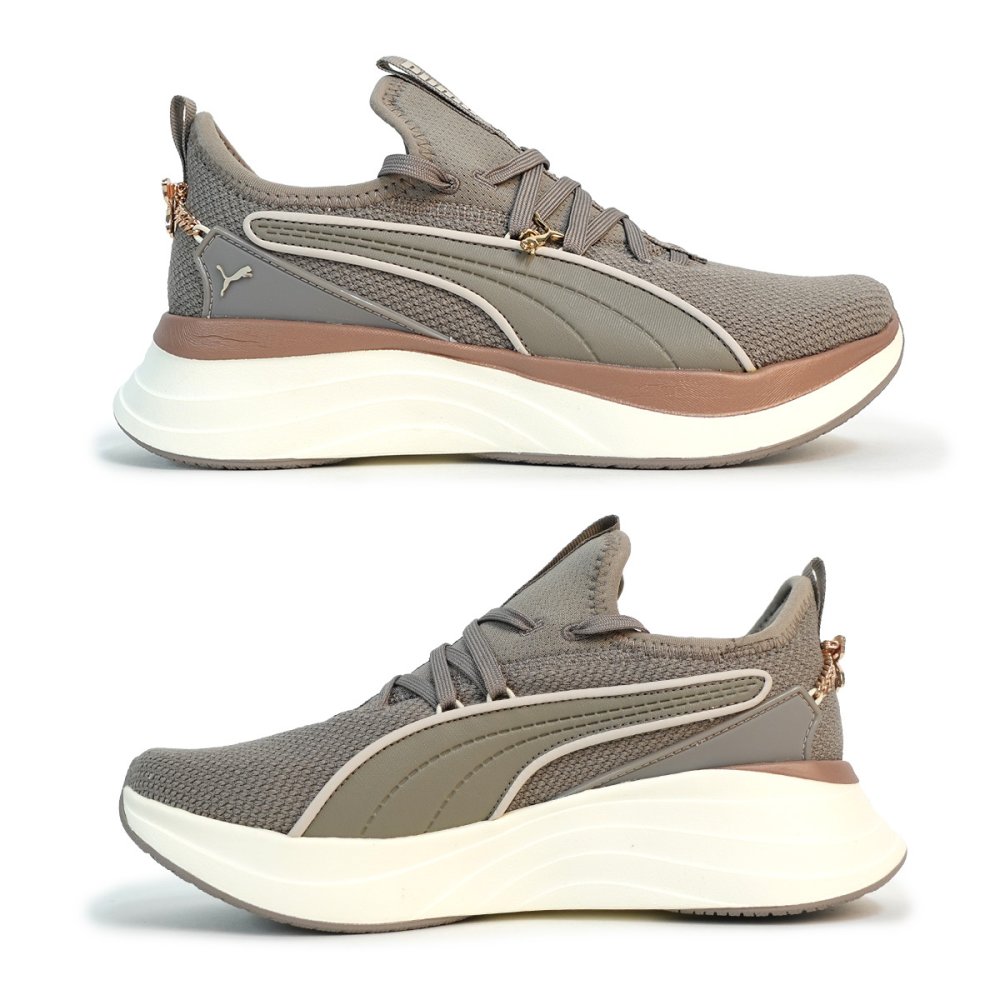 プーマ  PUMA  レディース スニーカー ソフトライド SOFTRIDE サブリナ スニーカー シューズ スリッポン 314086-01 グレー/ホワイト